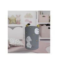 MEKTA HOME BEBEK VE ÇOCUK ODASI Ay ve Fil Desenli Oyuncak Sepeti