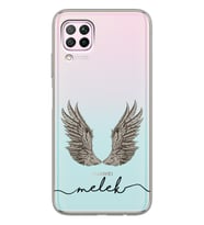 Huawei Wing Tasarımlı Şeffaf Telefon Kılıfı