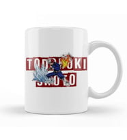 Todoroki Half Half Todoroki Shoto Kupa Bardak Porselen