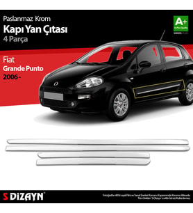 Fiat Grande Punto Krom Kapı Yan Çıtası 2006-2018