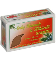 AKIŞIK ARDIÇ KATRANLI & KÜKÜRTLÜ SABUN - 100 GR