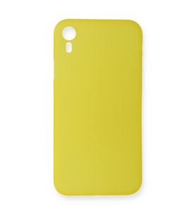 Iphone Xr Kılıf Pp İnce Kapak - Sarı