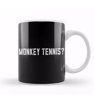 Alan Partridge Monkey Tennis Kupa Bardak Porselen