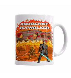 Anarchist Skywalker Star Wars Kupa Bardak Porselen