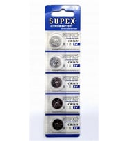 Supex CR1620-C5 3V Lityum Düğme Pil 5'li Paket