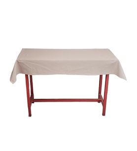 Sıra Örtüsü Pamuklu Bej 40X110 cm Sıra İçin