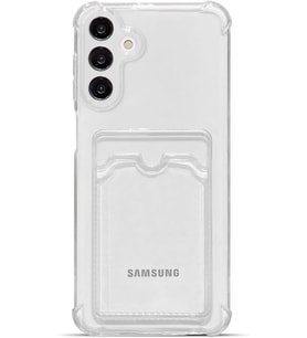Teknomoda Samsung Galaxy S25 Kılıf Kartlıklı Anti Şok Korumalı Şeffaf Silikon Şeffaf Açık