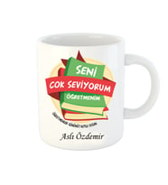 Öğretmenler Günü Kupa Bardak