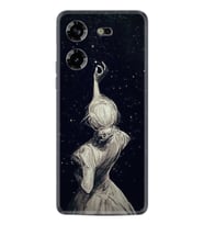 Tecno Pova 5 Kılıf Resimli Desenli Baskılı Silikon Star Woman 1332