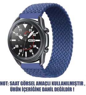 Lexroo Huawei Honor Magic Watch 2 42mm için Kordon - Lacivert]