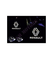 RENAULT YENİ LOGO KAPI ALTI LED AYDINLATMA ARAÇ LOGOLU