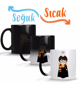 Harry Potter Kokeshi Harry Sihirli Kupa Bardak Porselen