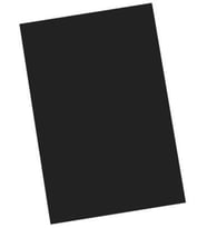Bafix Eva Düz Renk 2.0 MM 50 x 70 Cm Siyah (1 Paket 10 Adet Siyah Eva)
