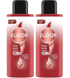 Elidor Bakım Kremi Brezilya Keratin Terapisi Seyahat Boy 90 Mililitre (2 Paketi)