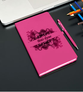 Kişiye Özel Deri Tasarım Defter TS36