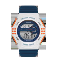 Hummel Erkek Spor Kol Saati Beyaz Lacivert Hm-1012Md-7 (Beyaz - Lacivert)