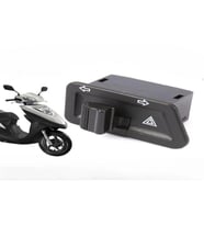 Scooter Motorsiklet 4’lü sinyal düğmesi Üniversal Uyum