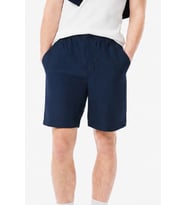 Lacoste Mens Reguler Fit Linen Blend Shorts Erkek Keten Şort Lacivert
