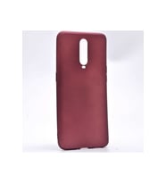 Oppo RX17 Pro Uyumlu Kılıf Zore Premier Silikon Kapak (Mürdüm)