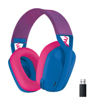 Logitech G435 Blue-Raspberry Mikrofonlu LightSpeed Kablosuz Gaming Kulaklık