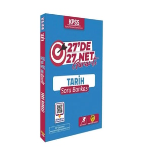 Tasarı Yayınları KPSS Tarih 27 de 27 Net Garanti Soru Bankası