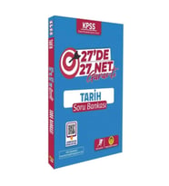 Tasarı Yayınları KPSS Tarih 27 de 27 Net Garanti Soru Bankası