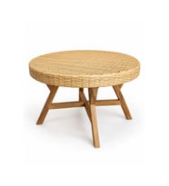 Bali El Yapımı Teak Ayaklı Orta Sehpa 70cm