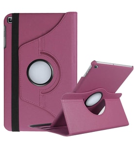 Galaxy Tab A 8.0 (2019) T290 Fuchsia Dönebilen Standlı Kılıf (Mor)