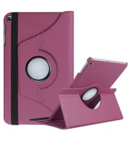 Galaxy Tab A 8.0 (2019) T290 Fuchsia Dönebilen Standlı Kılıf (Mor)