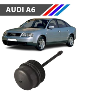 Audi A6 1.9 TDI Yağ Filtresi Muhafaza Kapağı İthal 2000 - 2005 M1747-4