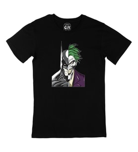 Batman & Joker Siyah Tişört