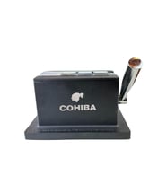 Cohiba Siyah Masa Tipi 4 Fonksiyonlu Metal Puro Makası Kesici - TR8730