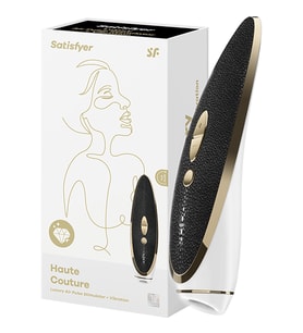 Klitoral Smilasyon Satisfyer Luxury Haute Couture Black Vibratörü