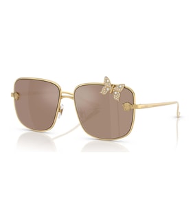 Versace VE2282 K0030W 59 GOLD PLATED Kadın Güneş Gözlüğü (Altın)
