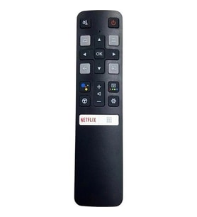 Ses Komutsuz KK-0290 Tcl Android LED Tv Kumanda (Siyah)