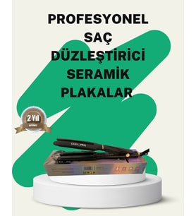 Daling Profesyonel Saç Düzleştirici Seramik Yüzey Tüm Saç Tipleri İçin