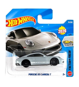 Hot Wheels - Porsche 911 Carrera T - Gri (1/64) JJH33