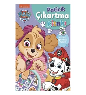 Paw Patrol Paticik Çıkartma Kitabı