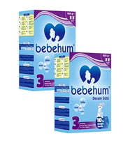 Bebehum 3 Numara Devam Sütü 9-12 Ay 800 gr x 2 Adet