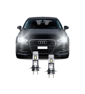 AUDI A3 (2012-2016) LED KISA FAR AMPULÜ H7 Mini Led 2'li Set