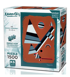 KS Games 1500 Parça Gris Puzzle