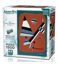 KS Games 1500 Parça Gris Puzzle