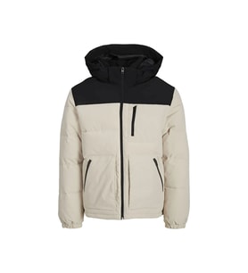 Jack Jones Jjeotto Puffer Erkek Günlük Mont 12258416-MOONBEAM Bej