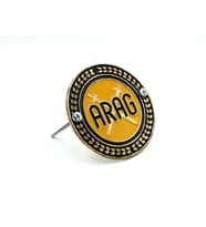 Arag Etiketlere Özel Panjur Arması Vidalı Sarı Arma