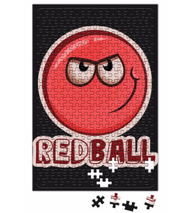 Red Ball 4 The Red Ball Puzzle 240 Parça Yapboz