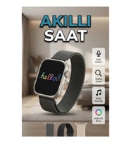 3 Kordonlu Akıllı Saat – Android ve iOS Uyumlu Uyku ve Sağlık Takibi
