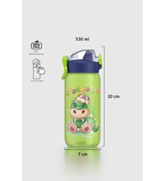 Renga Wave Desenli 530 ml Çocuk Matara 912168 Yeşil