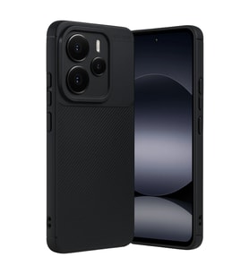 Xiaomi Note 14 5g Auto Focus Karbon Kapak - Siyah