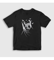 Presmono Unisex Çocuk Siyah Nail Oyun Hollow Knight T-Shirt 492461tt