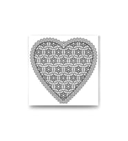 DBSanatevi Mandala Kalp Tablo 50 X 50 Cm